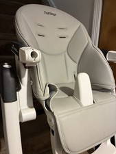 Peg Perego Siesta High Foldable Chair - Ice Gray