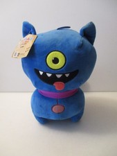 Rare 2019 Hasbro Ugly Dolls Blue "Ugly Dog" Plush 14" Medium w Collar Tags Movie