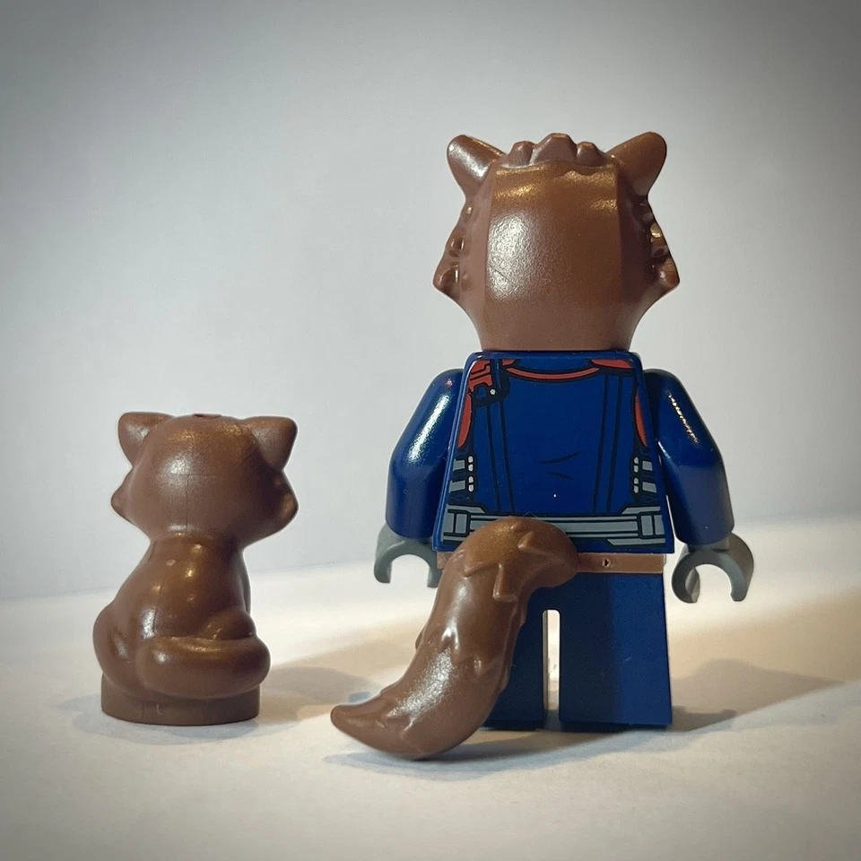 LEGO Marvel Baby Rocket and Rocket Raccoon Minifiguras Foto 2 de 2