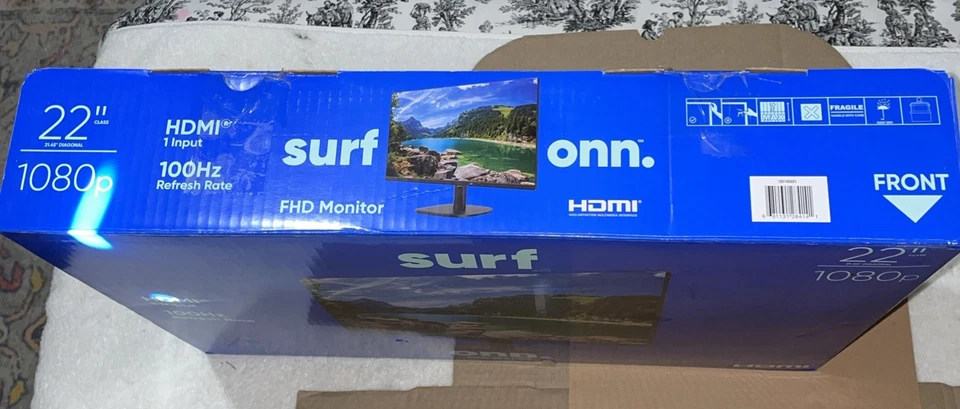 Onn 21.5" LED Monitor 1080p w/ HDMI & VGA input 60hz Refresh (100002480) - LN™ - Image 2 of 4