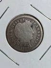 1893-S Silver Barber Dime - Scarce  Semi-key  Better Date  Item F19v8