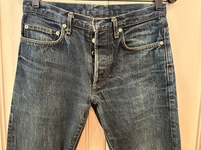 Dior homme デニム 30 DIOR HOMME JAPAN WASHED BLUE DENIM JEANS SIZE 30 | eBay