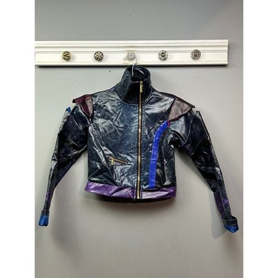 Disney Descendants 3 Mal Inspired Sparkle Jacket Girls Large
