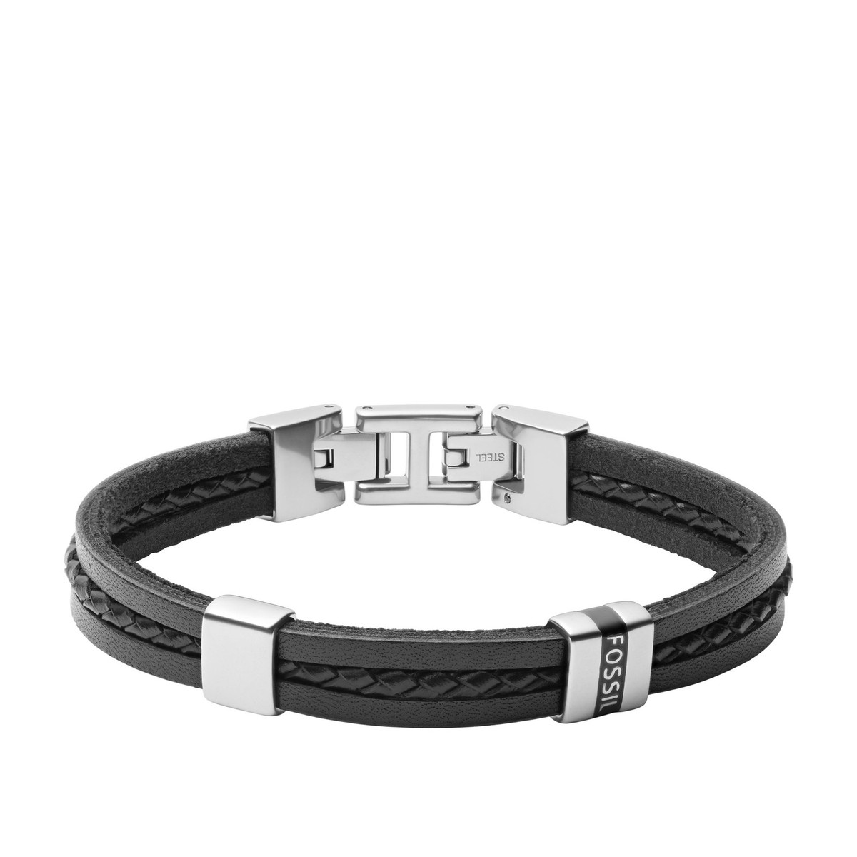 フォッシル FOSSIL 腕時計 メンズ MACHINE 三針デイト ブラウンレザー  