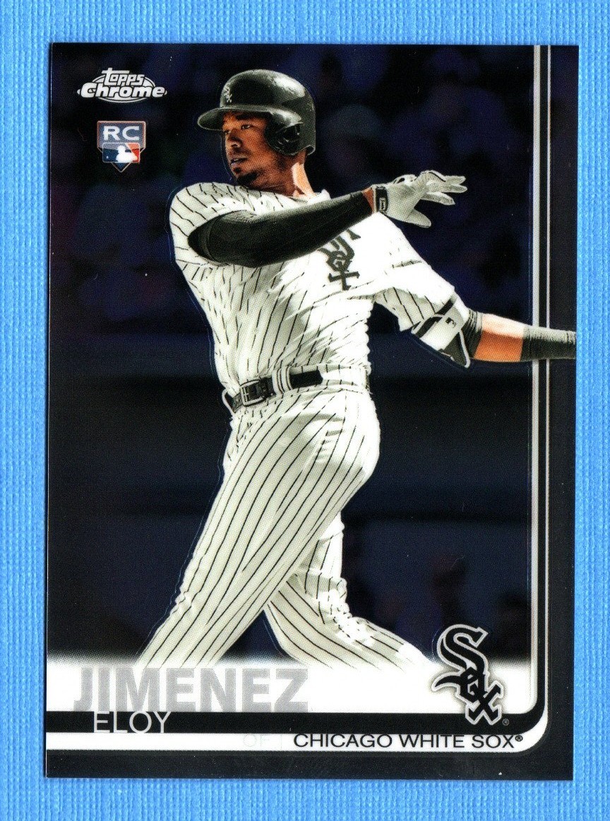 2019 Topps Chrome #202 Eloy Jimenez Chicago White Sox