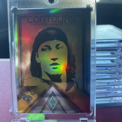 2022 Panini Phoenix - Contours Trevor Lawrence #CT-6 Silver Lazer