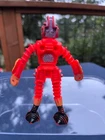 Vintage Arco Robot Zone Bendable Action Figure Red Bendy Toy 1985
