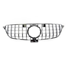 Kühlergrill Chrom passt passend für Mercedes GLE (ML) W166 15-18 + Sport-Panamer Kühlergrill Chrom passt passend für Mercedes GLE (ML) W166 15-18 + Sport-Panamer