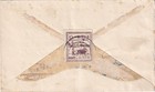 JAPAN BURMA WW2 OCCUPATION Small cover, on back 10c Farmer Plowing #2N34