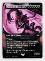 Doomsday Excruciator (Borderless) Duskmourn: House of Horror