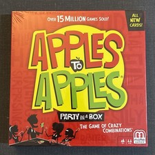 Apples to Apples Party in a Box Board Game new- sealed 