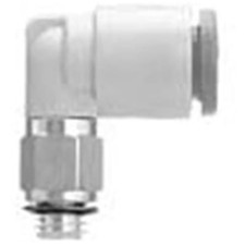 2PC SMC CORPORATION KQ2L07-M5A Elbow Fitting,Male,1/4",M5x.8RPT