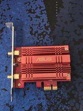 ASUS PCE-AC56 AC1300 Dual-band Wireless-AC PCI-E Adapter - Includes Antennas