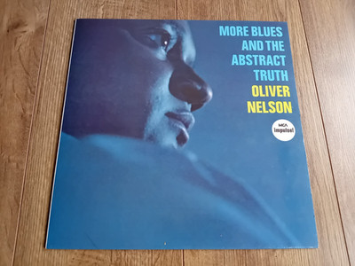 OLIVER NELSON - MORE BLUES AND THE ABSTRACT TRUTH LP 1982 RE UK JASMINE EX+