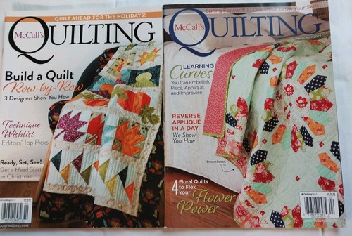 McCall's Quilting Magazine 2020-23 Patterns Instructions All Seasons Lot 10 VGC - Picture 4 of 7