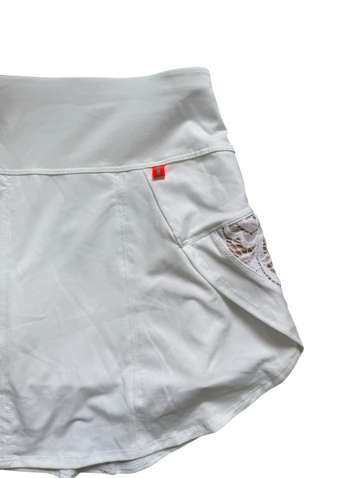 Lucky in Love Women's Lace Track Skort Size Medium - Image 4 of 4