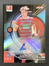 Aaron Zehnter 2022-23 Topps Finest Bundesliga Black Refractor Auto RC /150 #8