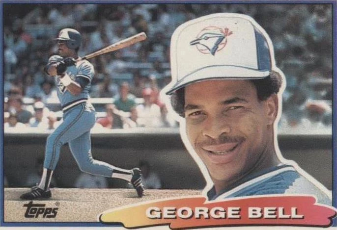 1988 Topps Big - George Bell #15