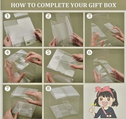 29 PCS Clear Boxes 5x5x5" Square PVC Transparent Gift Boxes for any occasion - Picture 2 of 2