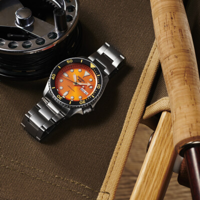 Seiko SBSA009 SKX Sports Orange | 0 SEIKO Watch The Breaking