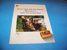 Kodak Gold Film Original Print Ad from Magazine Vintage 1994