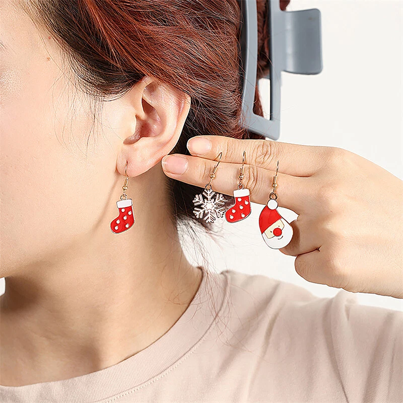 Xmas store earrings ebay