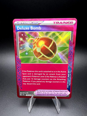 Deluxe Bomb 134/142 Ace Spec Rare Pokemon Stellar Crown NM