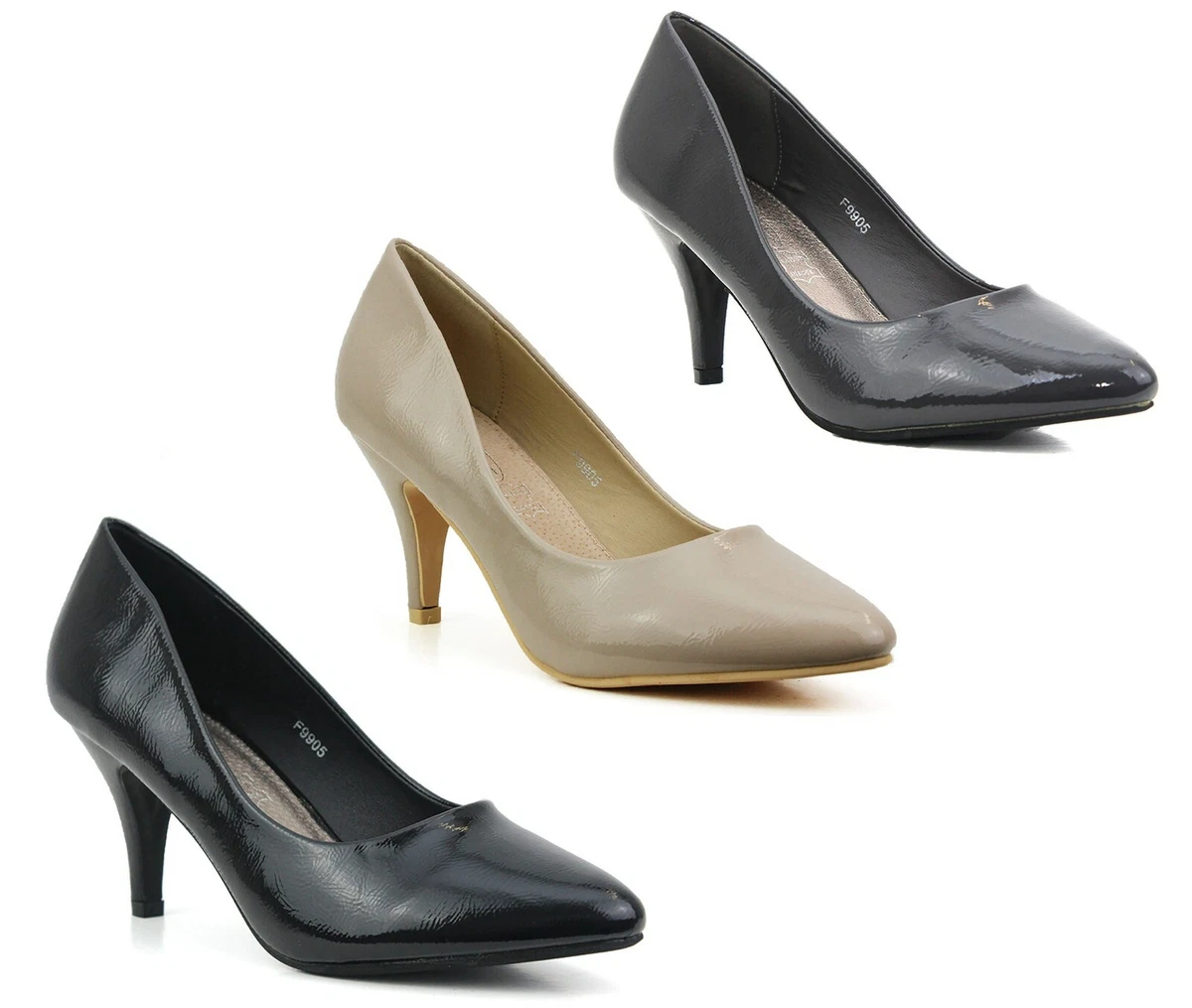 Kitten heel sales evening shoes