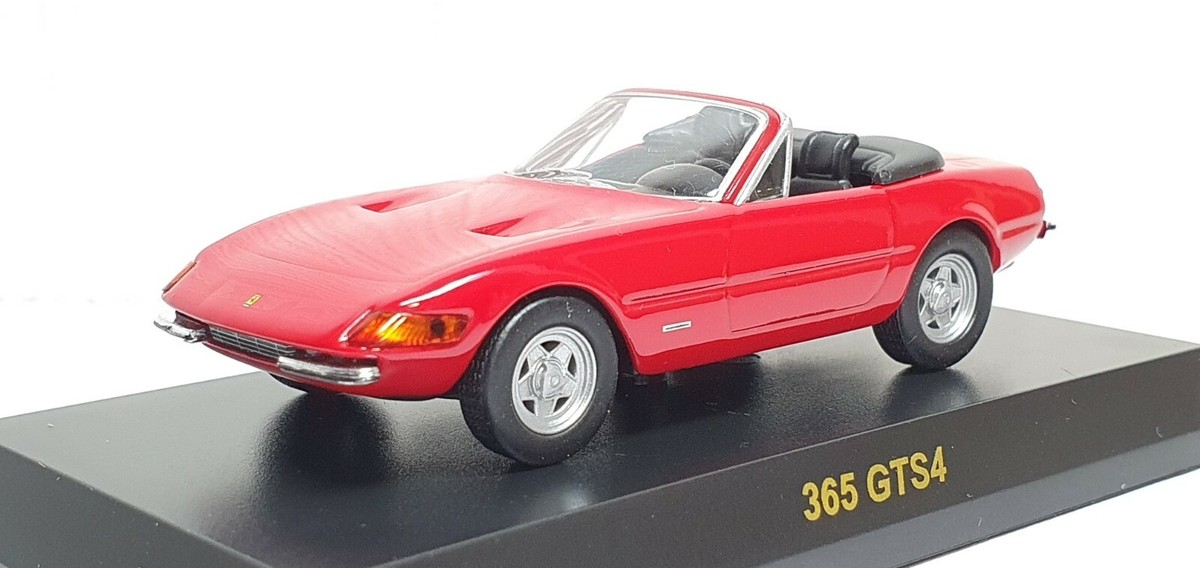 Kyosho 1/64 FERRARI 365 GTS4 RED diecast car model | eBay