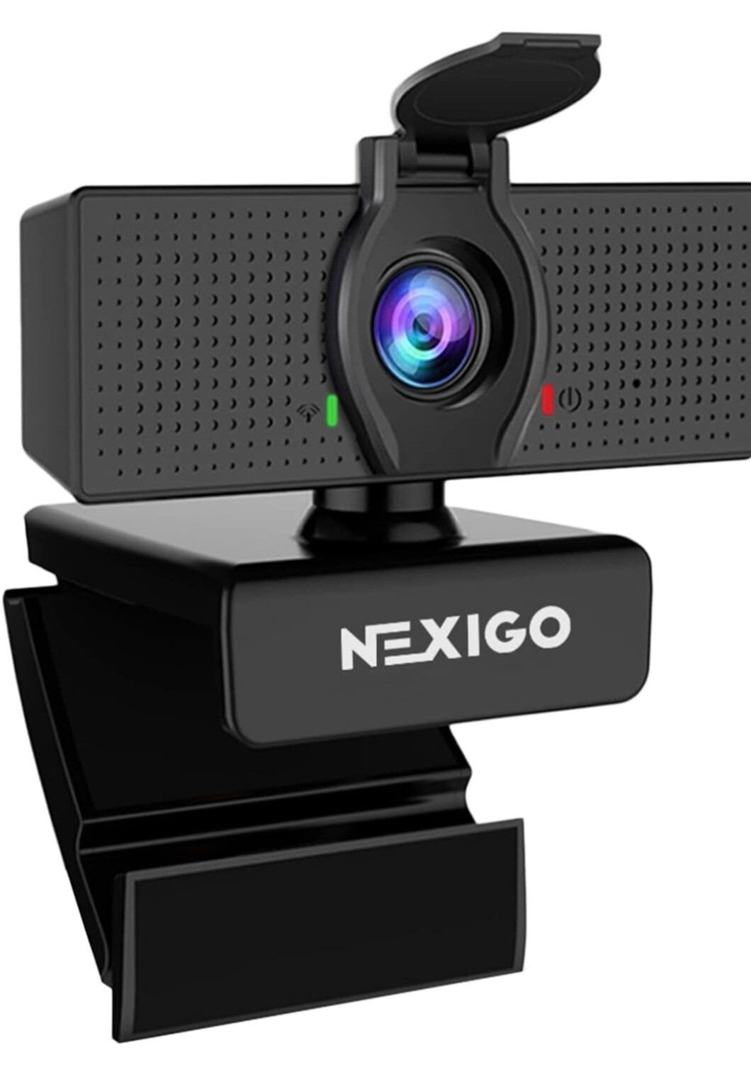 NexiGo N60 1080P Webcam w Microphone, Adjustable FOV, Privacy Cover NEW 