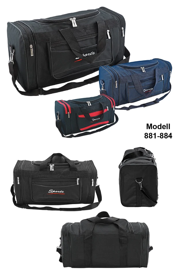 Gym Bag Shoulder Travel Bag Casual Touring Holiday - 4 Sizes up to 75L - Image 2 of 4