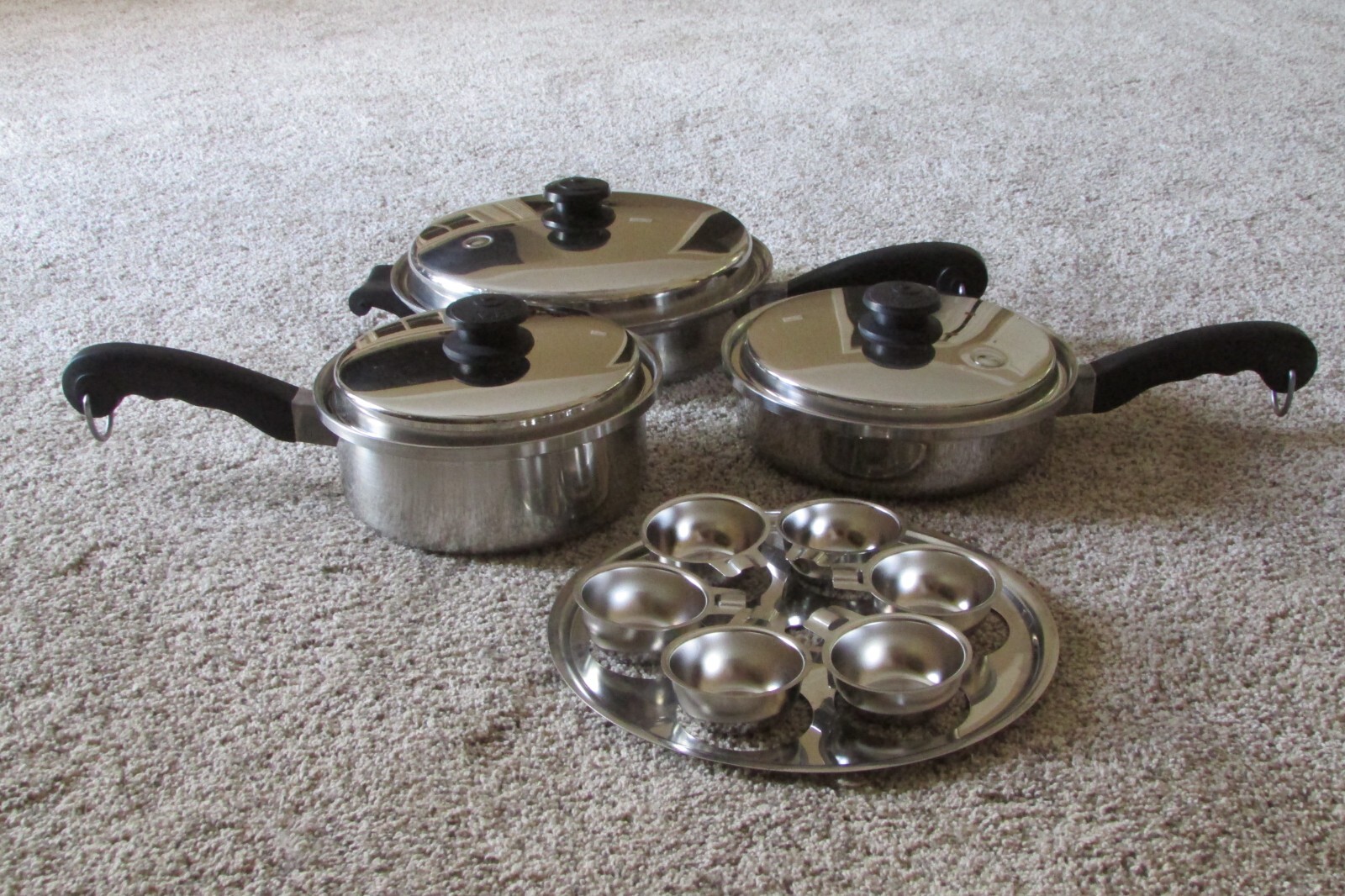 Saladmaster T304S Stainless Steel 7 Piece Set eBay