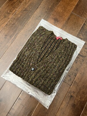 Supreme SS24 Confetti Cardigan Brown Size XXL Brand New IN