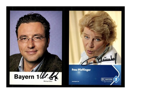 12 AUTOGRAMMKARTEN HR Moderatoren Original Signiert ## K 1528 EUR 3,99 - DE