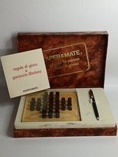 PAPERMATE vintage cofanetto penna e gioco anni 80 old stock new