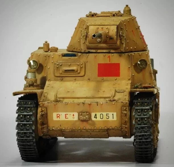Carro Armato ANSALDO FIAT l 6/40 Scale 1:35 - Immagine 2 di 4
