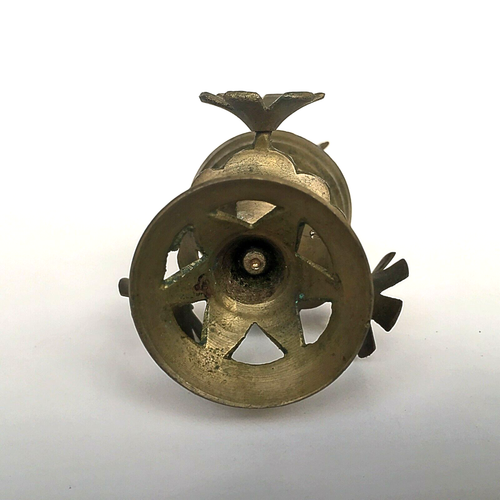 Porta cavolo vintage bellissimo design ottone Surma Dani piccolo cavolo arabo islamico - Foto 4 di 10