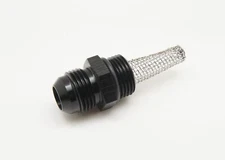 AN -12 Male To 1-1/16-12 Thread Male O-Ring Port ORB Aluminum Scavenge Filter