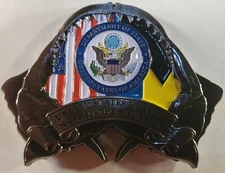 US Embassy Nassau, the Bahamas US State Department Challenge Coin 2.3"  138