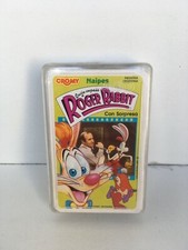 NOS Roger Rabbit Card Game 1987 Factory Sealed Rare Argentina