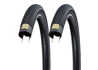 2x Schwalbe Fat Frank 60-559 Drahtreifen K-Guard 26x2.35 Fahrradreifen Mantel