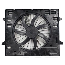 TYC 625380 Dual Radiator & Condenser Cooling Fan Assembly New