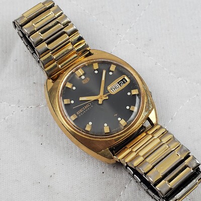 RARE VINTAGE 1960's SEIKO 5 5126-7000 AUTOMATIC 23 JEWELS JAPAN