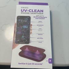 HoMedics UV-Clean Portable Phone Sanitizer, Kills 99.9 Bacteria