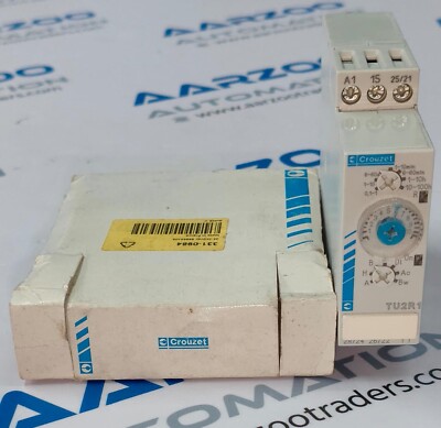 Neu Crouzet TU2R1 Analog Multifunktion Timer 24V, 7Ranges, 2Timed Umstellung