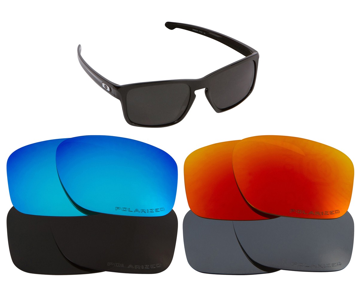Replacement Lenses for Oakley Sliver Sunglasses Anti-Scratch
