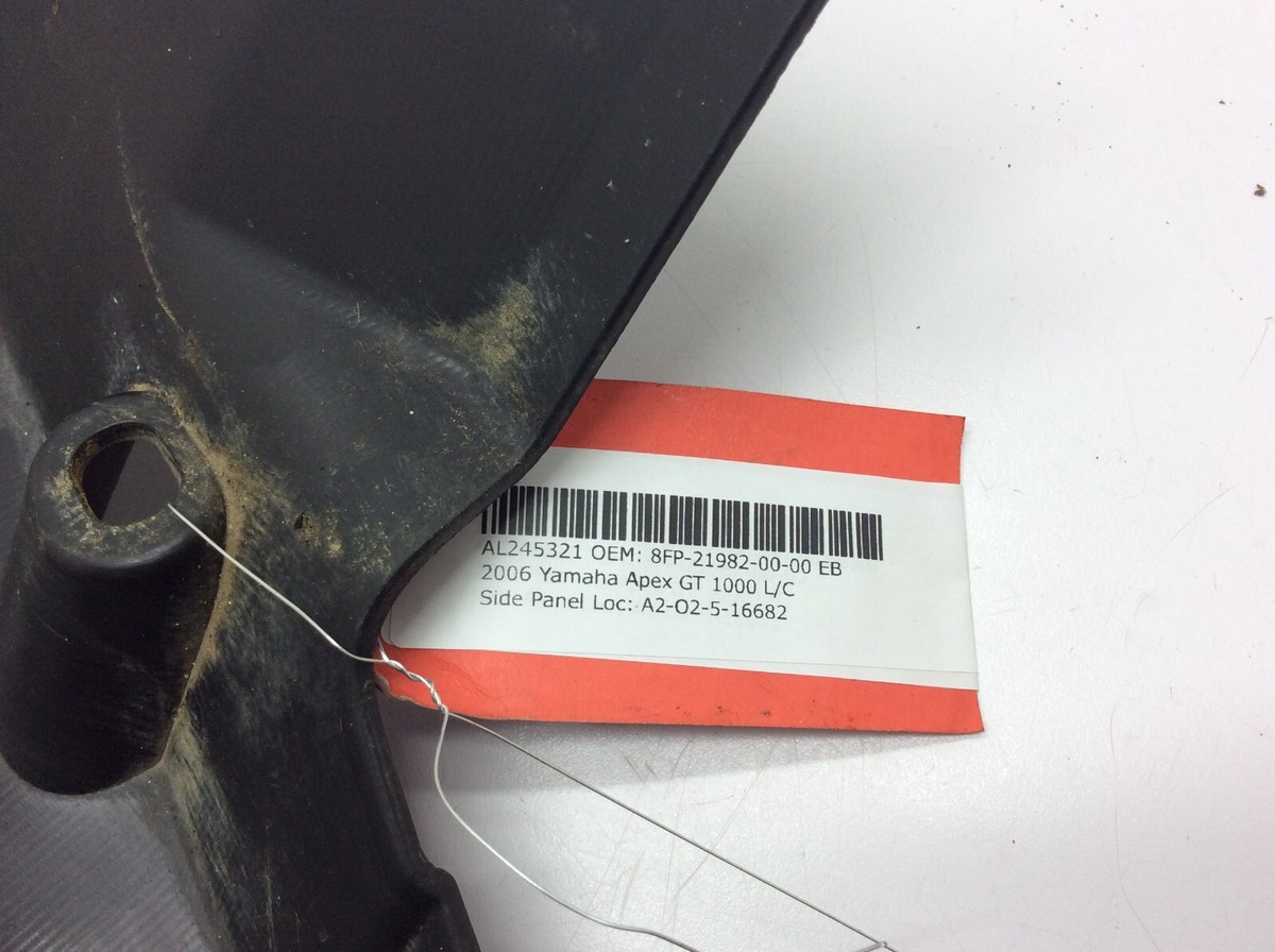 テキスト Yamaha OEM Lower Left Side Panel Apex XTX RS Vector Venture 8FP