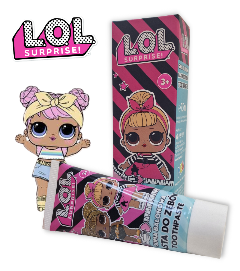 LOL Surprise - Toothpaste-bubble gum-toothpaste-75ml