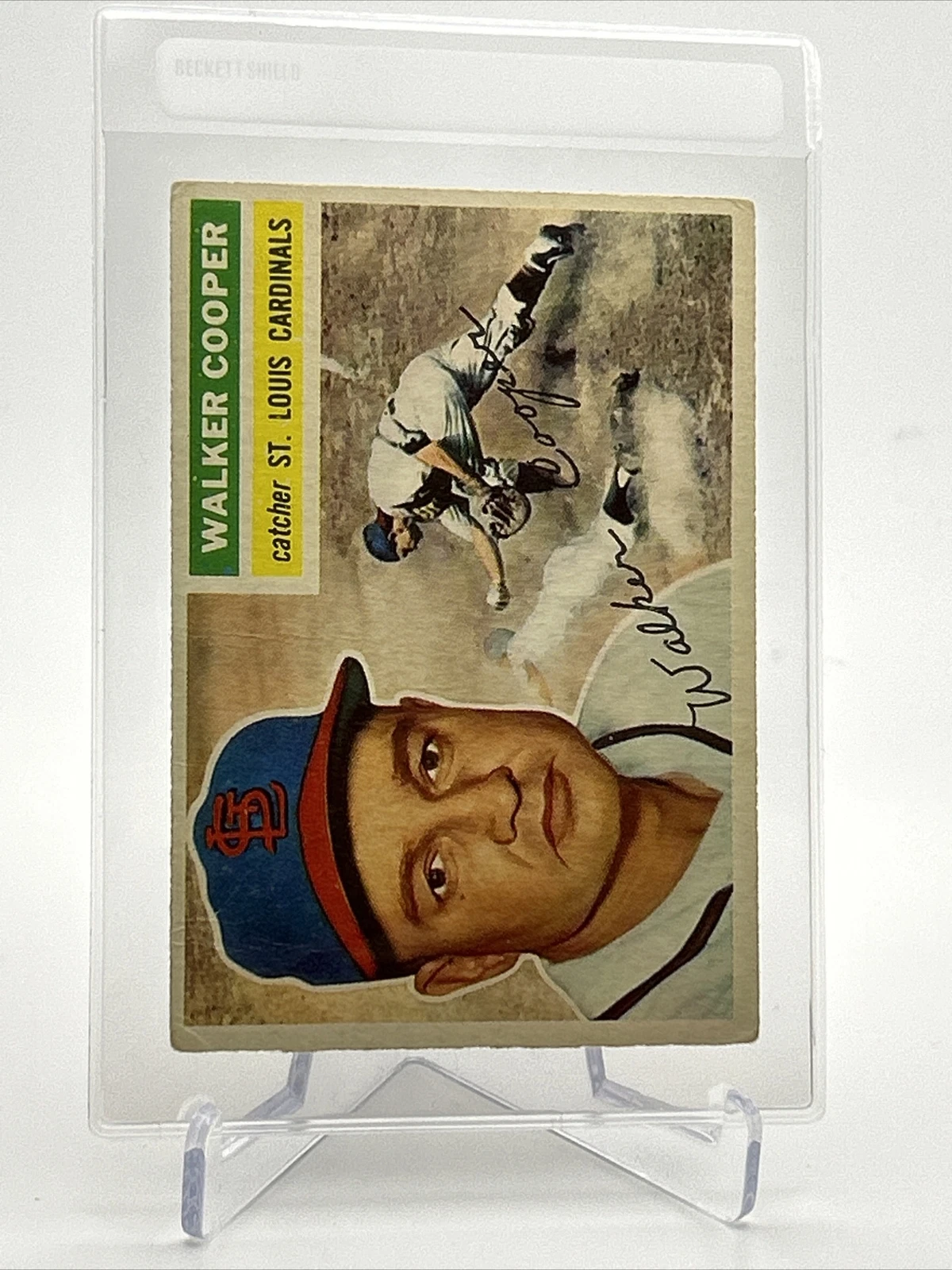1956 Topps Walker Cooper Baseball Card #273 VG Quality FREE SHIPPING