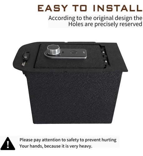 Console Vault Gun Safe For 2019-2025 Toyota Rav 4 - Picture 5 of 6
